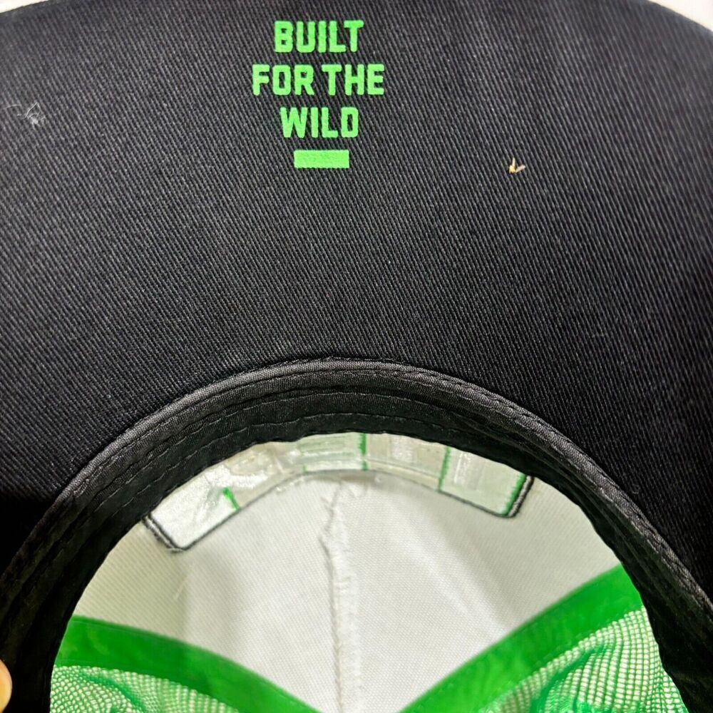 YETI Built For The Wild Trucker Hat Cap Green White Colorblock One‎ Size - Picture 7 of 9